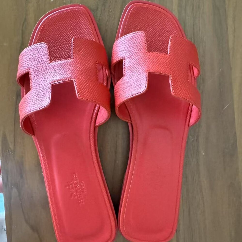 Authentic Hermes Oran Sandal